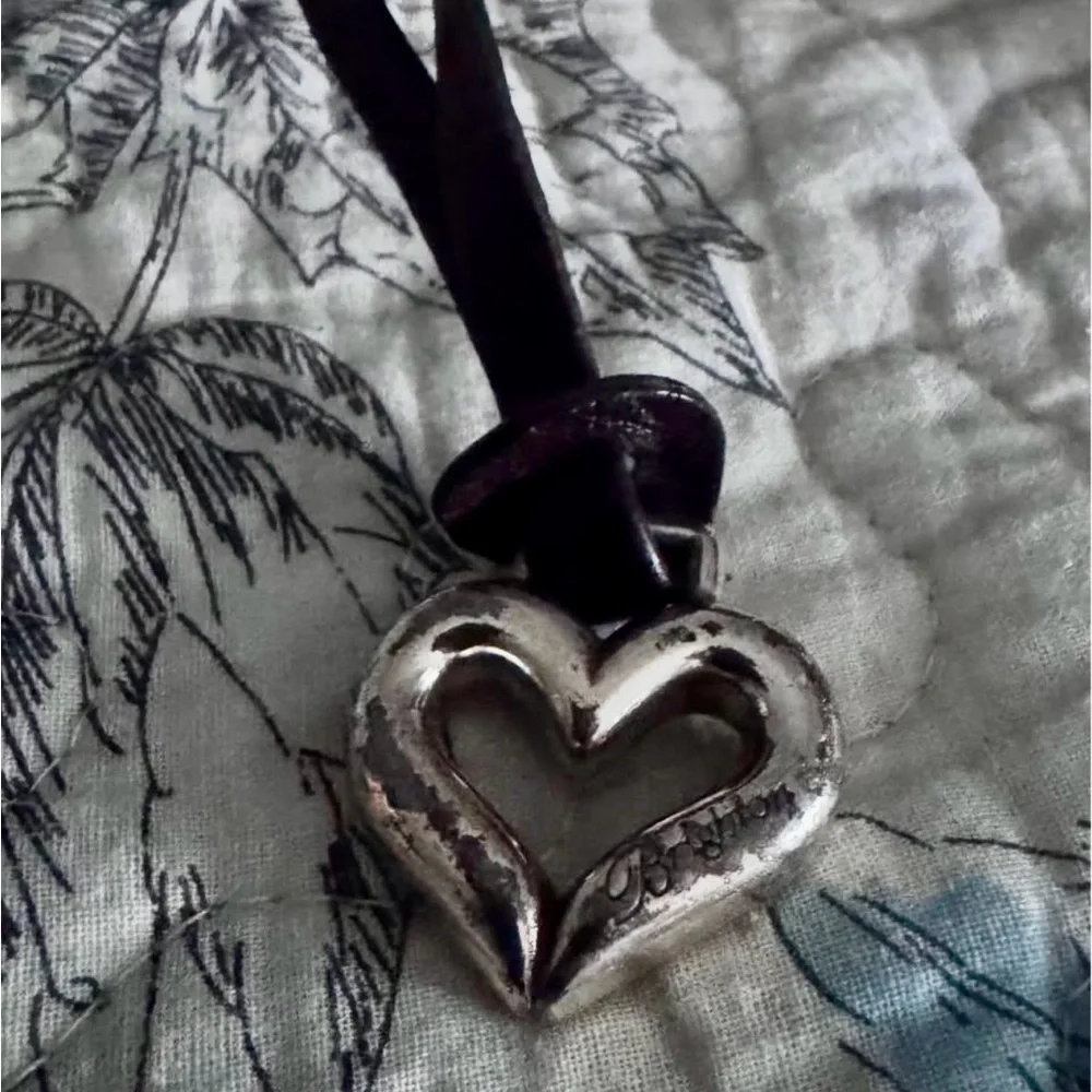 Brighton Logo Heart Shoulder Bag with Heart Accents - Picture 6 of 8
